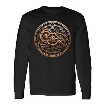 Vintage Steampunk Gears Langarmshirts - Geschenkecke