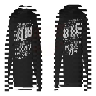 Voting For The Outlaw And The Hillbilly 2024 Long Sleeve T-Shirt | Mazezy