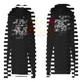 Wedding Las Vegas Nevada Bride Groom Bouquet Rings Long Sleeve T-Shirt - Monsterry