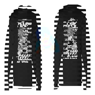 Weeaboo Es Solo Un Chico Que Ama El Anime Y Los Juegos Camiseta de manga larga - Regaloses