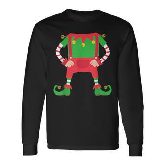 Weihnachtself Kostüm Elf Wichtel Weihnachtszwerg Langarmshirts - Geschenkecke