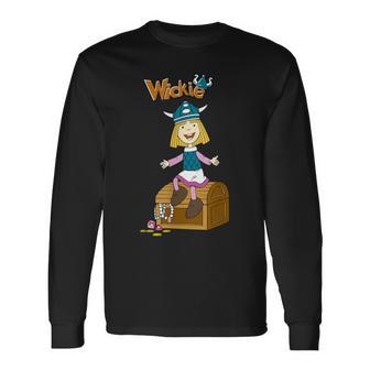 Wickie Und Die Starken Männer Schatzkiste Zeichentrick Serie Langarmshirts - Geschenkecke