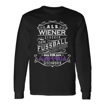 Wiener Football Austria Langarmshirts - Geschenkecke