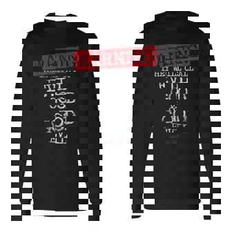 Yahweh Warning They Will Call Evil Good And Good Evil Long Sleeve T-Shirt - Monsterry