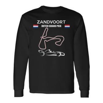 Zandvoort Racing Car Circuit Formula Dutch Grand Prix Langarmshirts - Geschenkecke