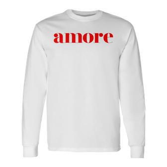 Amore Cute Italian Langarmshirts - Geschenkecke