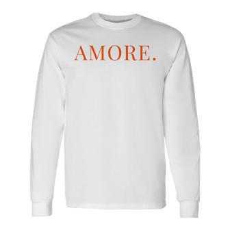 Amore Italian Culture Langarmshirts - Geschenkecke