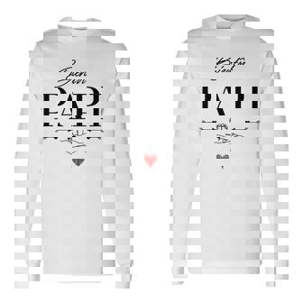Annonce Grossesse Papy Futur Papi Cadeau Grand Père Utile T-shirt à manches longues - Cadeauxyz