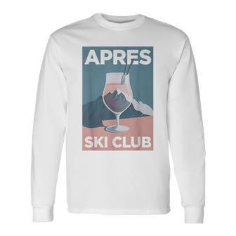 Après Ski Club X Aesthetic Skier Party Ski Outfit Langarmshirts - Seseable