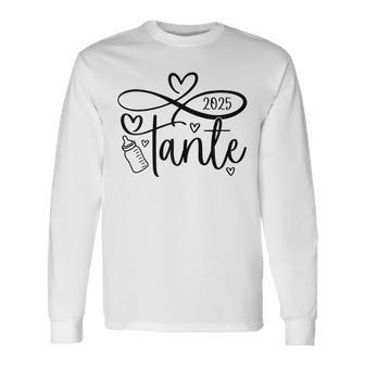 Bald Tante Werdende Tante Future Tante Tante 2025 Langarmshirts - Geschenkecke