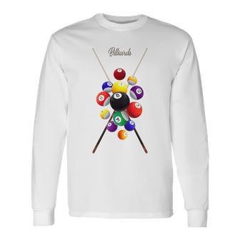 Billiards Pool Langarmshirts - Geschenkecke