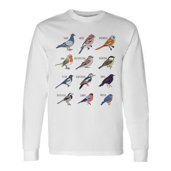 Birds Collection 'Ich Liebeogelund Die Natural' Langarmshirts - Geschenkecke