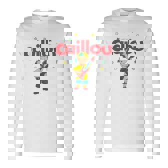 Caillou Joue De La Guitare T-shirt à manches longues - Cadeauxyz