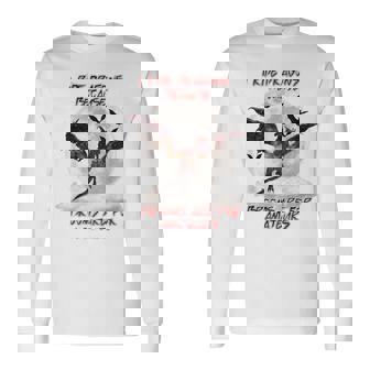 Cat I Ride Dragons Brooms Are For Amateurs Halloween Long Sleeve T-Shirt - Monsterry