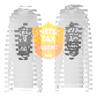 Cheese Tax Agent Cheese Lover Snack Food Foodie Long Sleeve T-Shirt - Monsterry