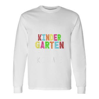 Children's Attention Kindergarten Ich Komme Kindergarten Child Langarmshirts - Geschenkecke