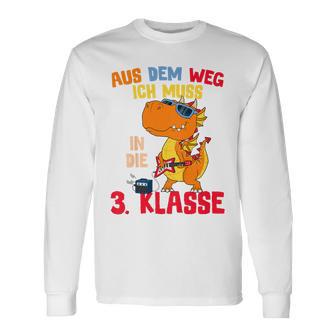 Children's Aus Dem Weg Ich Muss In Die 3Rd Klasse Einschulung Langarmshirts - Geschenkecke