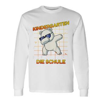 Children's Bye Bye Kindergarten Ich Rock Jetzt Die Schule Boys Polar Bear Langarmshirts - Geschenkecke