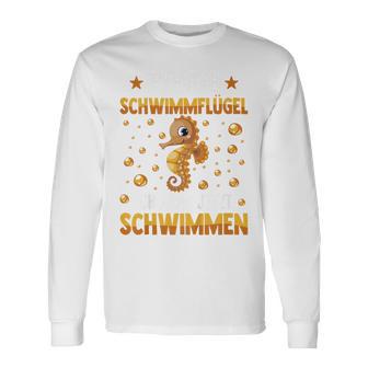 Children's Ich Kann Jetzt Schwimmen Langarmshirts - Geschenkecke