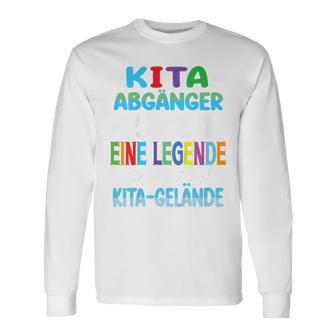 Children's Kita Abgänger 2024 Eine Legendeerlässt Das Kita Gelände Langarmshirts - Seseable