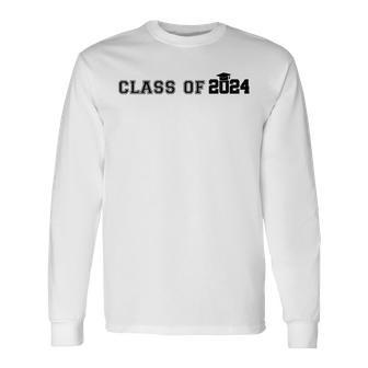 Class Of 2024 Senior Autograph High School Memory Party Long Sleeve T-Shirt - Monsterry UK