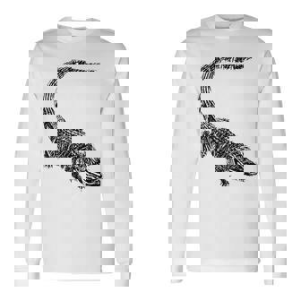Cocodrilo Caimán Motivo Depredadores Reptiles Cocodrilos Camiseta de manga larga - Regaloses