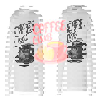 Coffee And Croissant Bombolone Club I Love Coffee Tank Top Long Sleeve T-Shirt - Monsterry