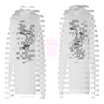 Courage The Cowardly Dog Monsters Maglietta a maniche lunghe - Novitaregali