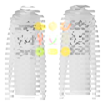 Cute Crawfish Low Country Boil Y2k Clean Girly Aesthetic Long Sleeve T-Shirt - Thegiftio