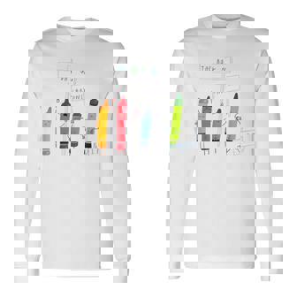 The Day The Crayons Quit Birthday Decorations Long Sleeve T-Shirt | Mazezy