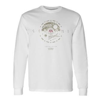 Die Wölfe Skalli Und Hati Jagen Sonne Und Mond Langarmshirts - Geschenkecke