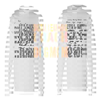 Digital Learning Coach And DOG MOM Mothers Day Teacher Long Sleeve T-Shirt - Monsterry