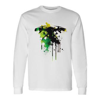 Drone Pilot Colourful Colours Drone Pilot Drone Langarmshirts - Geschenkecke