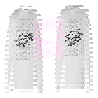 Eagle Pink Out Breast Cancer Awareness Long Sleeve T-Shirt - Thegiftio