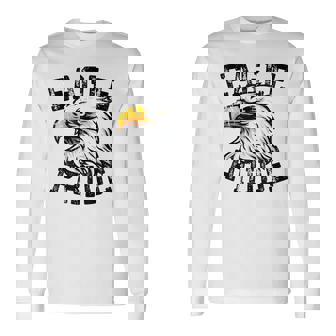 Eagle Spirit Wear Game Day School Mascot Sport Fan Team Long Sleeve T-Shirt - Seseable