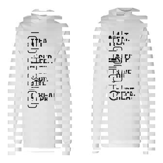 Eat Sleep Dive Repeat Diving Diver Scuba Diving Long Sleeve T-Shirt - Monsterry