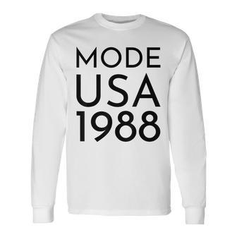 Fashion Usa 1988 Massen Tour Langarmshirts - Geschenkecke