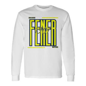 Fb Fener 1907 Kadiköy Istanbul Blue Langarmshirts - Geschenkecke