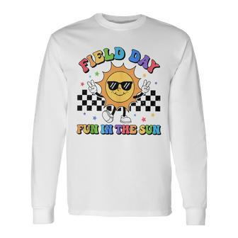 Field Day Fun In The Sun School Trip School Event Students Long Sleeve T-Shirt - Monsterry CA