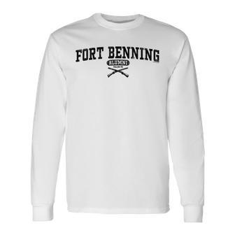 Fort Benning Alumni Home Of The Army Infantry Long Sleeve T-Shirt - Monsterry AU