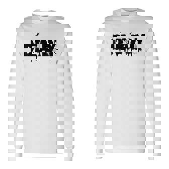 Deady Halloween Mummy Deady Halloween Matching Long Sleeve T-Shirt - Thegiftio UK