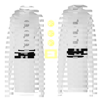 Garden Gnome Costume Halloween Family Elf Friends Fun Long Sleeve T-Shirt - Monsterry