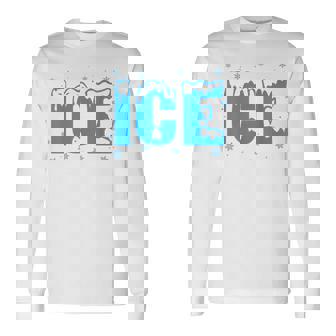 Ice Costume Halloween 2024 Family Matching Long Sleeve T-Shirt - Thegiftio UK