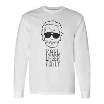 Karl Lager Fehlt Modezar Fashion er Rip Langarmshirts - Geschenkecke