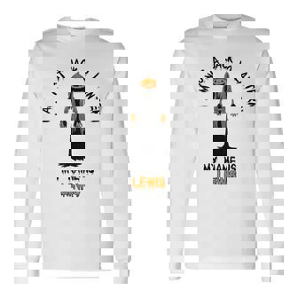 I Am Not A Jack O Lantern My Name Is Lewis Halloween Long Sleeve T-Shirt | Seseable UK