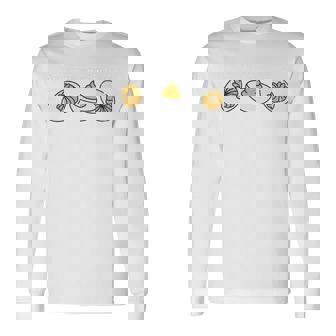 Retro Thanksgiving You Know Why I'm Here Deviled Egg Long Sleeve T-Shirt - Thegiftio