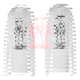 Gay Cowboy Western Rodeo Pride Trans Rights Lgbtq Long Sleeve T-Shirt - Monsterry