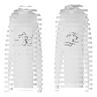 GRANDPA & GRANDSON BOND CAN'T BE BROKEN Fist Bump ON BACK Long Sleeve T-Shirt - Monsterry
