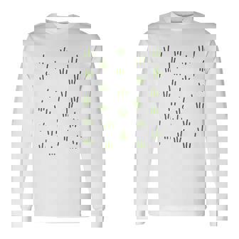 Grass Costume Gardener Lawn Mower Halloween Costume Long Sleeve T-Shirt - Seseable