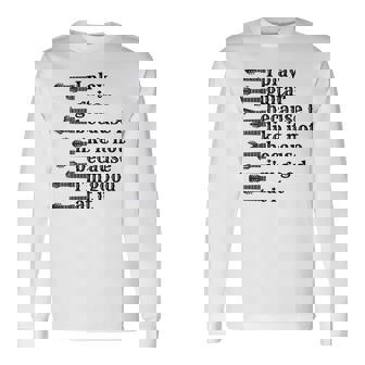 Guitarrista De Guitarra Con Cita Divertida Para Amantes De La Guitarra Manga Larga Camiseta de manga larga - Regaloses
